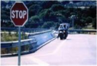 Un grupo de conductores circul