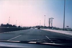 En la autopista que se observa