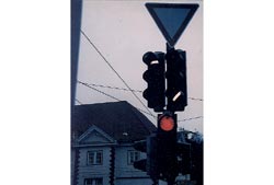 Al llegar a una intersecci�n e