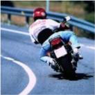 El conductor de la motocicleta