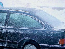 Los cristales de su vehculo e