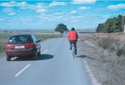 Es correcto el adelantamiento