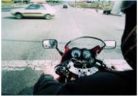 Las marcas viales pintadas en 