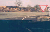 Cuando Ud. se aproxime a la in