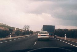  El vehculo blanco que se obs