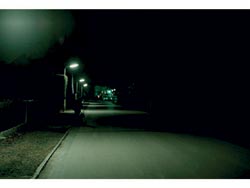 En esta travesa de un poblado