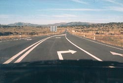 La flecha que se observa en la