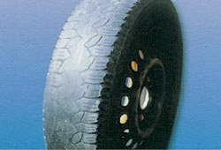 Si el dibujo de los neum�ticos